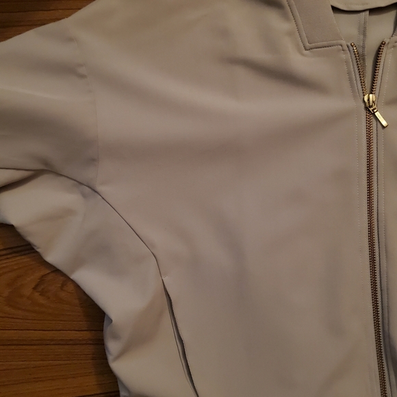 Sense of Place by Urban Research beige bomber jacket - Picture 5 of 13